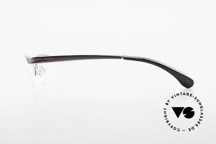 Bugatti 495 Ruthenium Eyeglasses Luxury, satin-ruthenium finish = pure luxury glasses, Made for Men