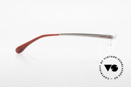 Bugatti 495 Luxury Palladium Frame Nylor, satin-palladium finish = pure luxury glasses!, Made for Men