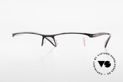Bugatti 495 Luxury Nylor Frame Gentlemen, Bugatti glasses, model 495, 031, L, size 55/19, Made for Men