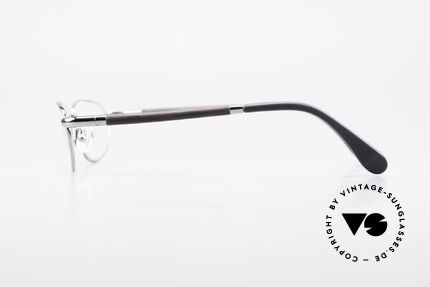 Bugatti 537 Genuine Horn Frame Ruthenium, LIMITED EDITION: 90's small batch series by Bugatti, Made for Men