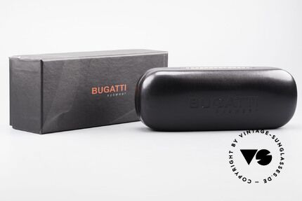 Bugatti 537 Genuine Horn Frame Ruthenium, Size: medium, Made for Men