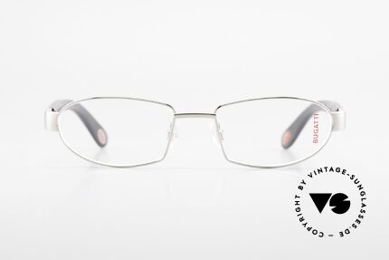 Bugatti 530 Ebony Titan Palladium Frame, Palladium-plated Titanium frame; Large size 54/18, Made for Men