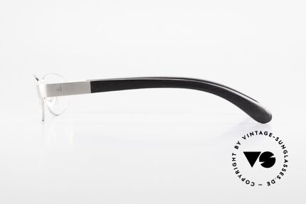 Bugatti 530 Ebony Titan Palladium Frame, flexible spring hinges for a 1st class wearing comfort, Made for Men