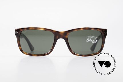 Persol 3048 Timeless Designer Sunglasses, the current collection based on the old Persol RATTIS, Made for Men and Women