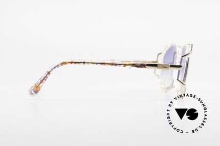 Cazal 355 Extraordinary Sunglasses 90's, frame width 120mm = tight fit (for SMALL heads only!), Made for Women