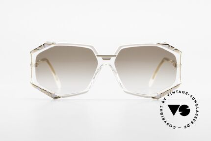 Cazal 355 Spectacular 90s Vintage Cazal, distinctive combination of colors, shape and materials, Made for Women