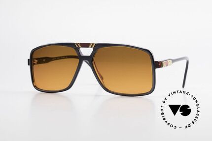 Cazal 637 80's Hip Hop Shades Sunset, West Germany Cazal VINTAGE designer sunglasses, Made for Men