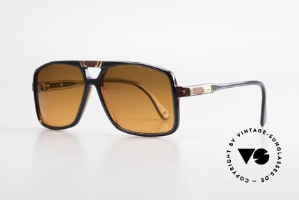 Cazal 637 80's Hip Hop Shades Sunset, part of the legendary US HipHop scene in the 80's, Made for Men