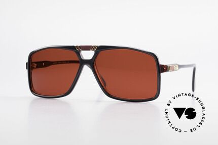 Cazal 637 80's Hip Hop Sunglasses 3D Red, West Germany CAZAL vintage designer sunglasses, Made for Men