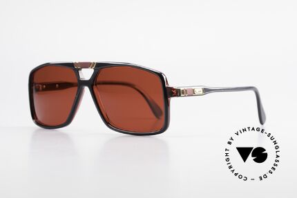 Cazal 637 80's Hip Hop Sunglasses 3D Red, part of the legendary US HipHop scene in the 80's, Made for Men