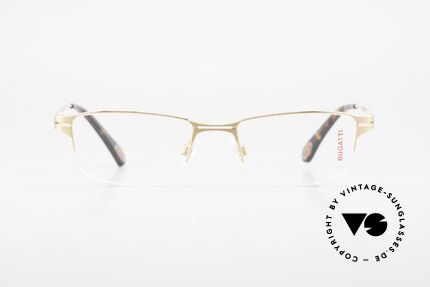 Bugatti 456 Nylor Titan Frame Gold-Plated, titanium frame (in XLarge size) is 22ct gold-plated, Made for Men