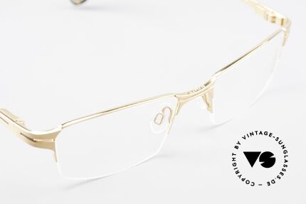 Bugatti 456 Nylor Titan Frame Gold-Plated, unworn (like all our rare vintage Bugatti eyeglasses), Made for Men