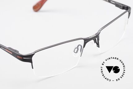 Bugatti 456 Titanium Eyeglass-Frame Nylor, unworn (like all our rare vintage Bugatti eyeglasses), Made for Men