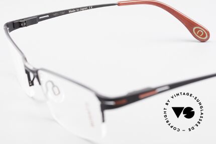 Bugatti 456 Titanium Eyeglass-Frame Nylor, Size: large, Made for Men
