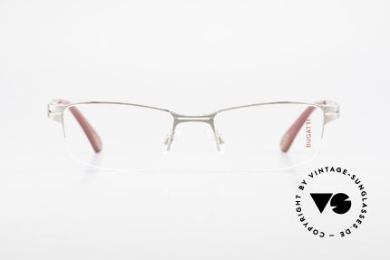 Bugatti 456 Nylor Titan Frame Palladium, titanium frame (XL size) satin palladium finished, Made for Men