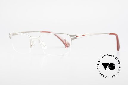 Bugatti 456 Nylor Titan Frame Palladium, semi rimless (Nylor thread) model weighs 19g only, Made for Men