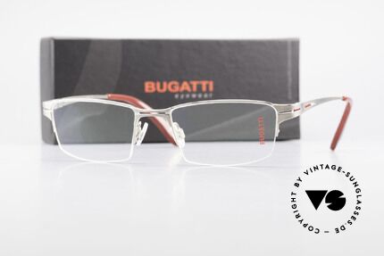 Bugatti 456 Nylor Titan Frame Palladium, Size: large, Made for Men