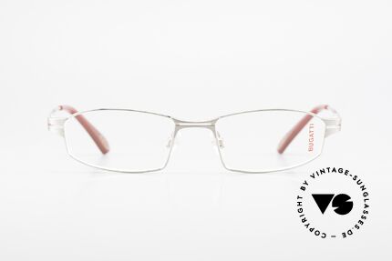 Bugatti 455 Titanium Frame Satin Palladium, TITAN frame (size 55/18) satin palladium finished, Made for Men