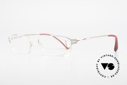 Bugatti 455 Titanium Frame Satin Palladium, very comfortable fit (the model weighs 20g only), Made for Men