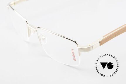 Bugatti 547 Precious Padouk Wood Gold L, the model is definitely at the top of the eyewear sector, Made for Men