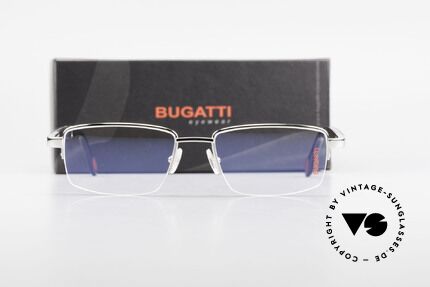 Bugatti 547 Precious Ebony Palladium L, Size: large, Made for Men