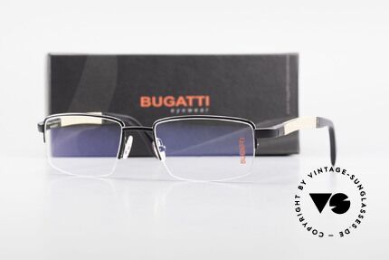 Bugatti 547 Walnut Wood Luxury Glasses M, Size: medium, Made for Men