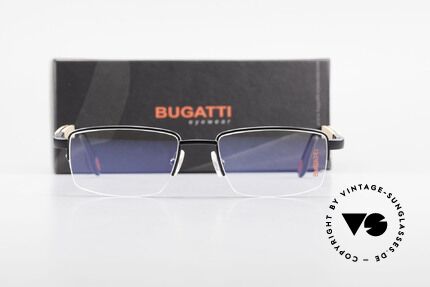 Bugatti 547 Walnut Wood Luxury Glasses M, Size: medium, Made for Men