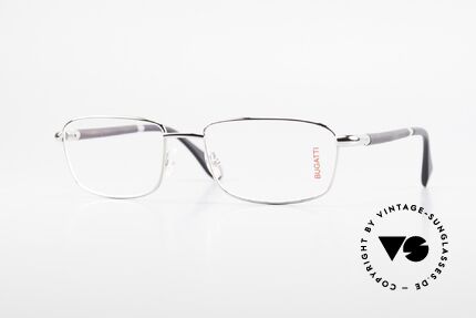 Bugatti 540 White Gold And Genuine Horn, luxury eyeglasses by BUGATTI, TOP-NOTCH quality, Made for Men