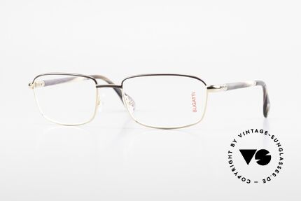 Bugatti 540 Gold Plated And Genuine Horn, luxury eyeglasses by BUGATTI, TOP-NOTCH quality, Made for Men