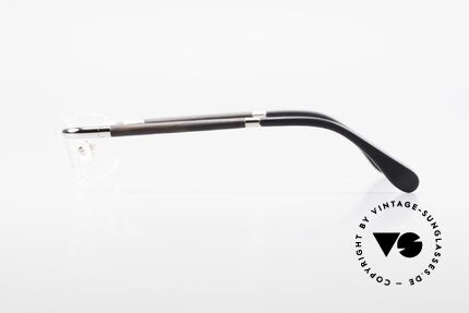 Bugatti 545 White Gold And Genuine Horn, the model is definitely at the top of the eyewear sector, Made for Men