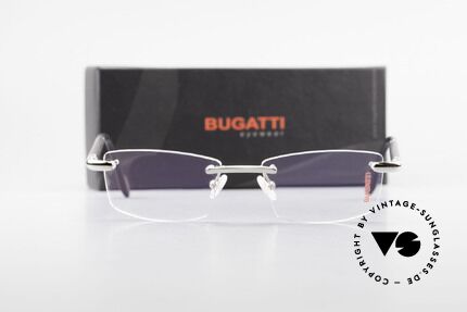 Bugatti 545 White Gold And Genuine Horn, Size: medium, Made for Men