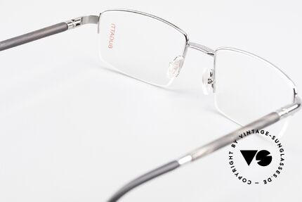 Bugatti 535 Horn Nylor Glasses Palladium, unworn rarity for all lovers of quality; with orig. case, Made for Men
