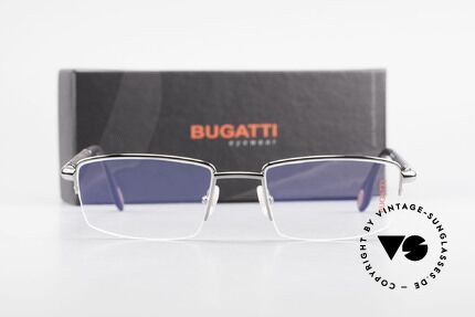 Bugatti 535 Horn Nylor Glasses Palladium, Size: medium, Made for Men