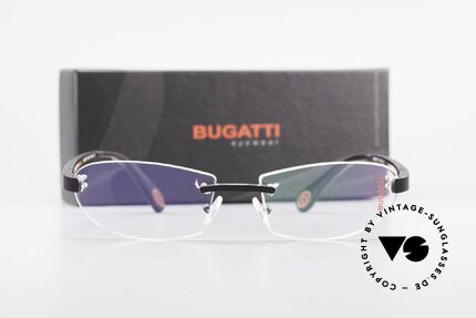 Bugatti 516 Luxury Rimless Glasses Men, Size: medium, Made for Men