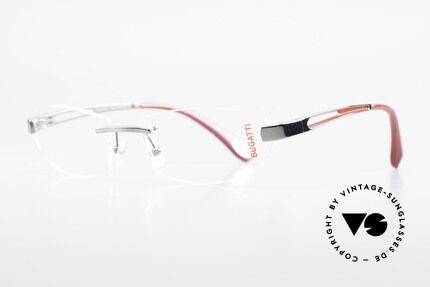 Bugatti 516 Rimless Eyeglasses For Men, a noble ORIGINAL by BUGATTI from the late 1990's, Made for Men