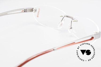 Bugatti 516 Rimless Eyeglasses For Men, Size: medium, Made for Men
