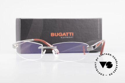 Bugatti 516 Rimless Eyeglasses For Men, Size: medium, Made for Men