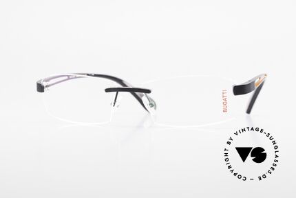 Bugatti 515 Rimless Designer Glasses Men, original, vintage rimless eyeglass-frame by Bugatti, Made for Men