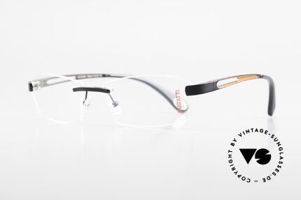 Bugatti 515 Rimless Designer Glasses Men, a noble ORIGINAL by BUGATTI from the late 1990's, Made for Men