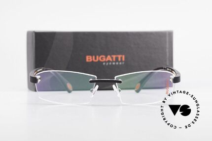 Bugatti 515 Rimless Designer Glasses Men, Size: medium, Made for Men