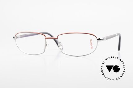Bugatti 541 Genuine Horn Frame Palladium, luxury eyeglasses by BUGATTI, TOP-NOTCH quality, Made for Men