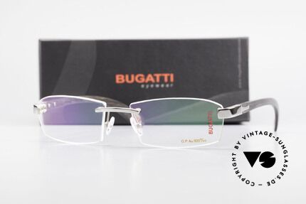 Bugatti 517 Precious Ebony White Gold, Size: large, Made for Men
