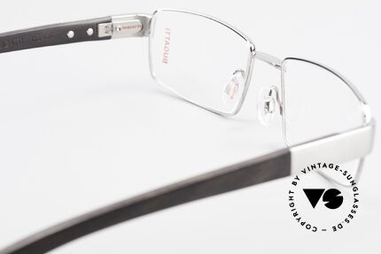 Bugatti 531 Ebony Titan Frame Ruthenium, Size: medium, Made for Men