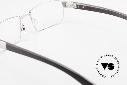 Bugatti 531 Ebony Titan Frame Ruthenium, Size: medium, Made for Men