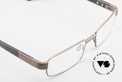 Bugatti 531 Ebony Titanium Eyeglass-Frame, the model is definitely at the top of the eyewear sector, Made for Men