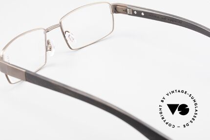 Bugatti 531 Ebony Titanium Eyeglass-Frame, Size: medium, Made for Men