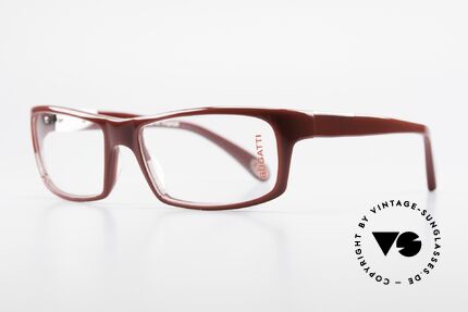 Bugatti 533 Men's Designer Luxury Glasses, 1. class wearing comfort due to spring hinges, Made for Men