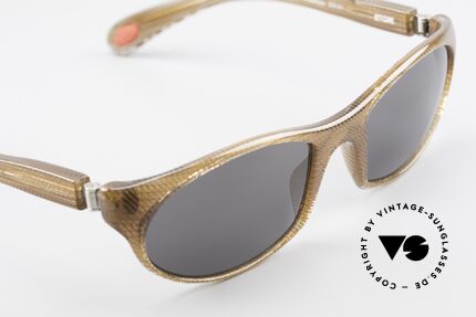 Bugatti 328 Odotype Rare Men's Designer Sunglasses, in very elegant crystal-brown frame pattern, Made for Men