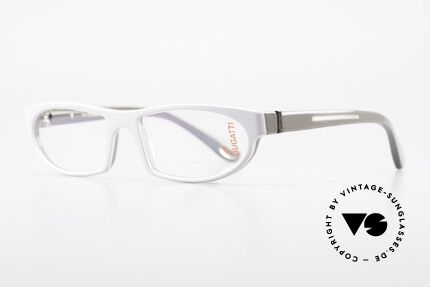 Bugatti 489 Striking Designer Eyeglasses, 1. class wearing comfort due to spring hinges, Made for Men