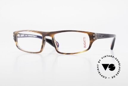 Bugatti 430 Classic Men's Glasses Vintage, striking gentlemen's eyeglasses by BUGATTI, Made for Men